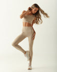 Legging Heart - Bege ROWA STORE DI8