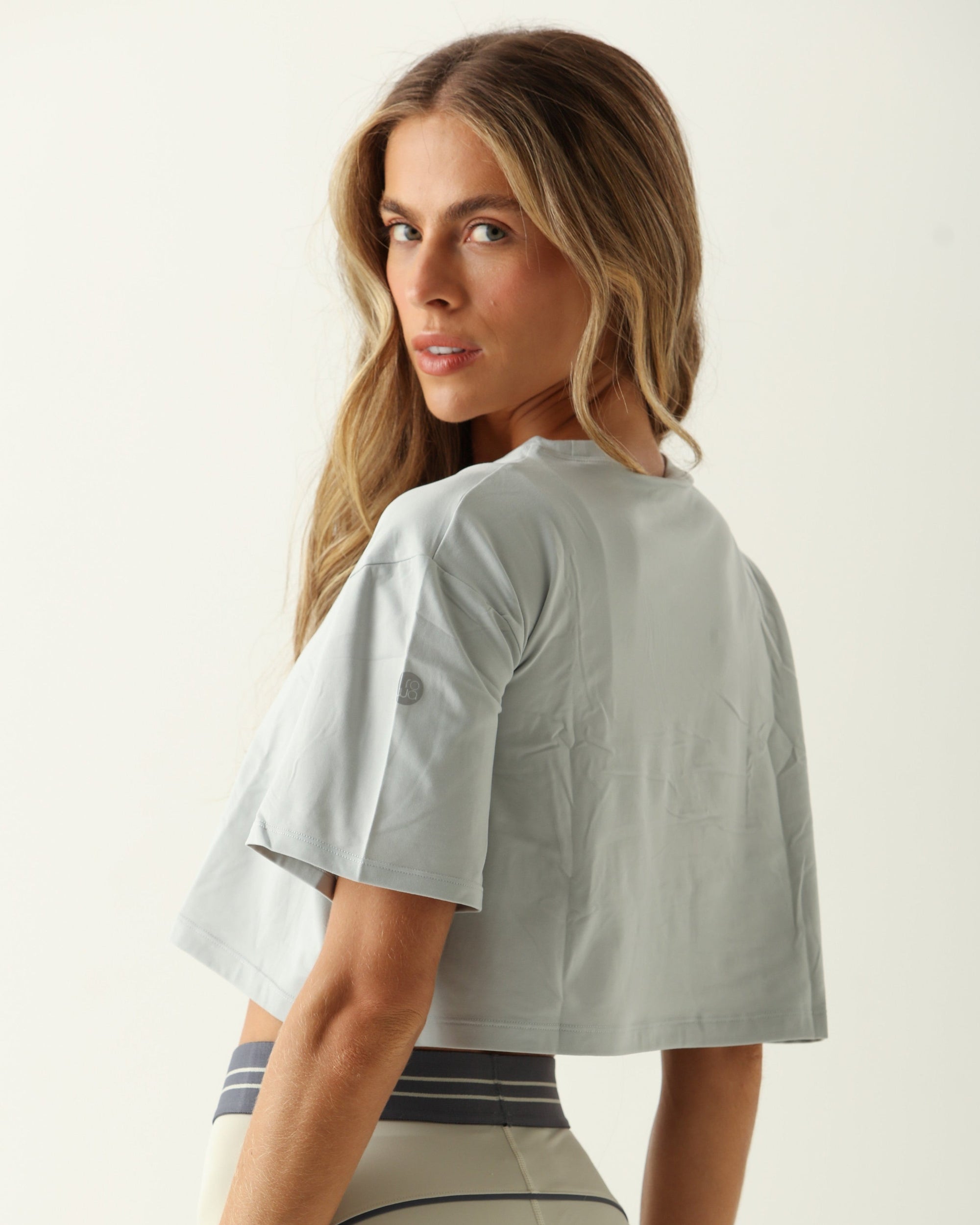 Cropped Simply Rowa V2 - Cinza ROWA STORE DI8