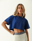 Cropped Simply Rowa V2 - Azul Marinho ROWA STORE DI8