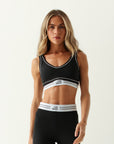 Top Memel - Preto e Branco ROWA STORE DI8