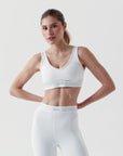 Top Memel - Branco e Prata