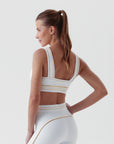 Top Memel - Branco e Ouro