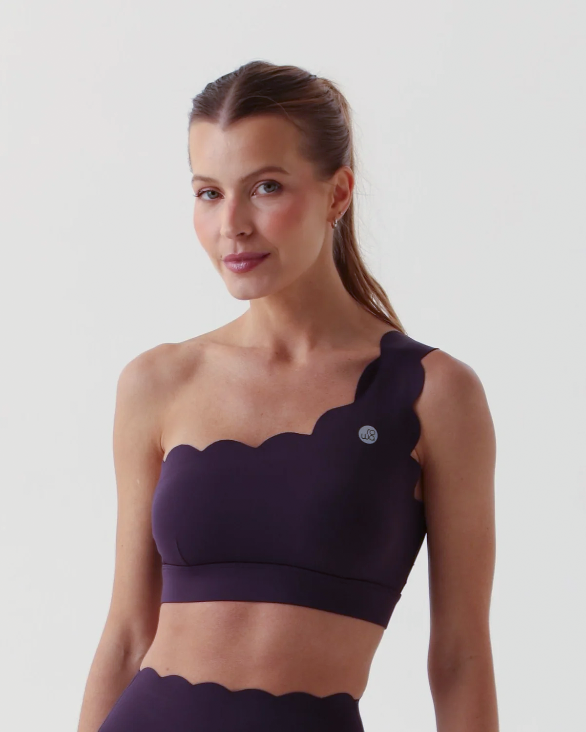 Top Assimétrico Heart - Roxo