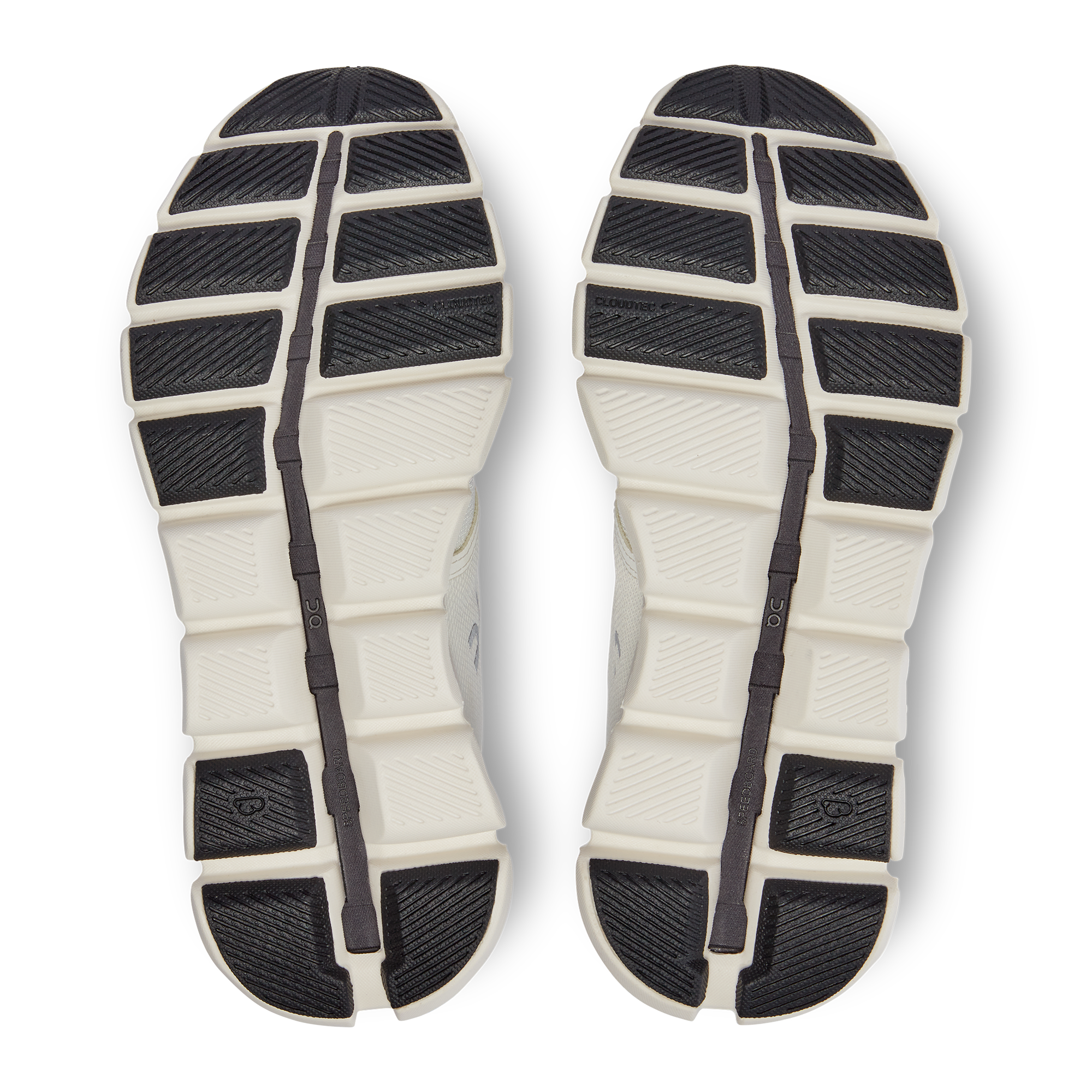 On Running Cloud X3 Feminino White | black