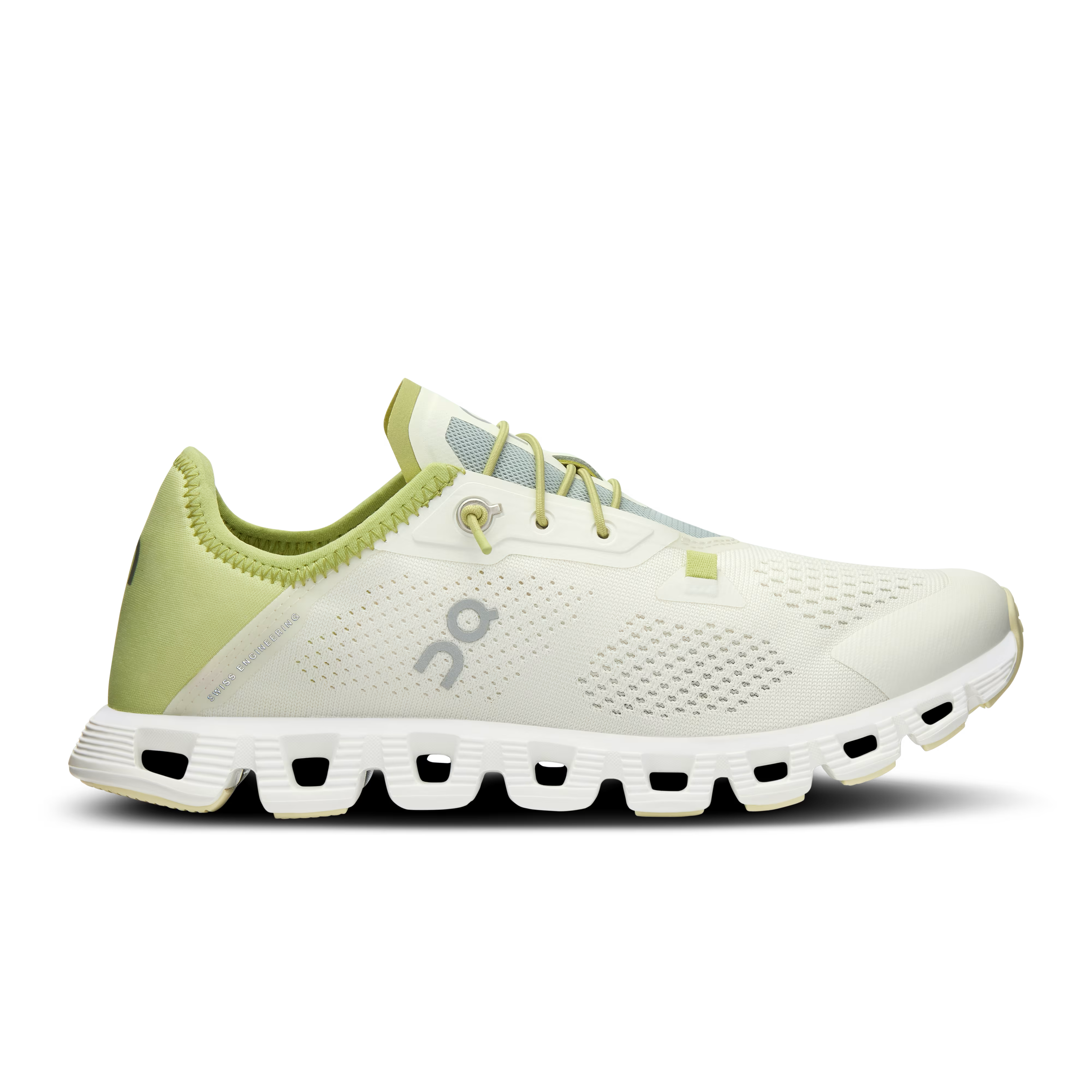 On Running Cloud 5 Coast Feminino Ivory l Acacia