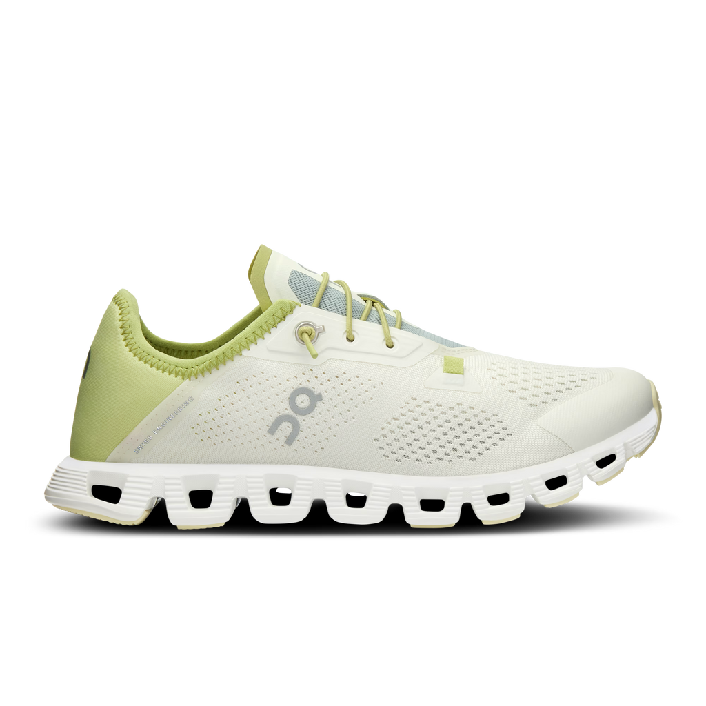 On Running Cloud 5 Coast Feminino Ivory l Acacia