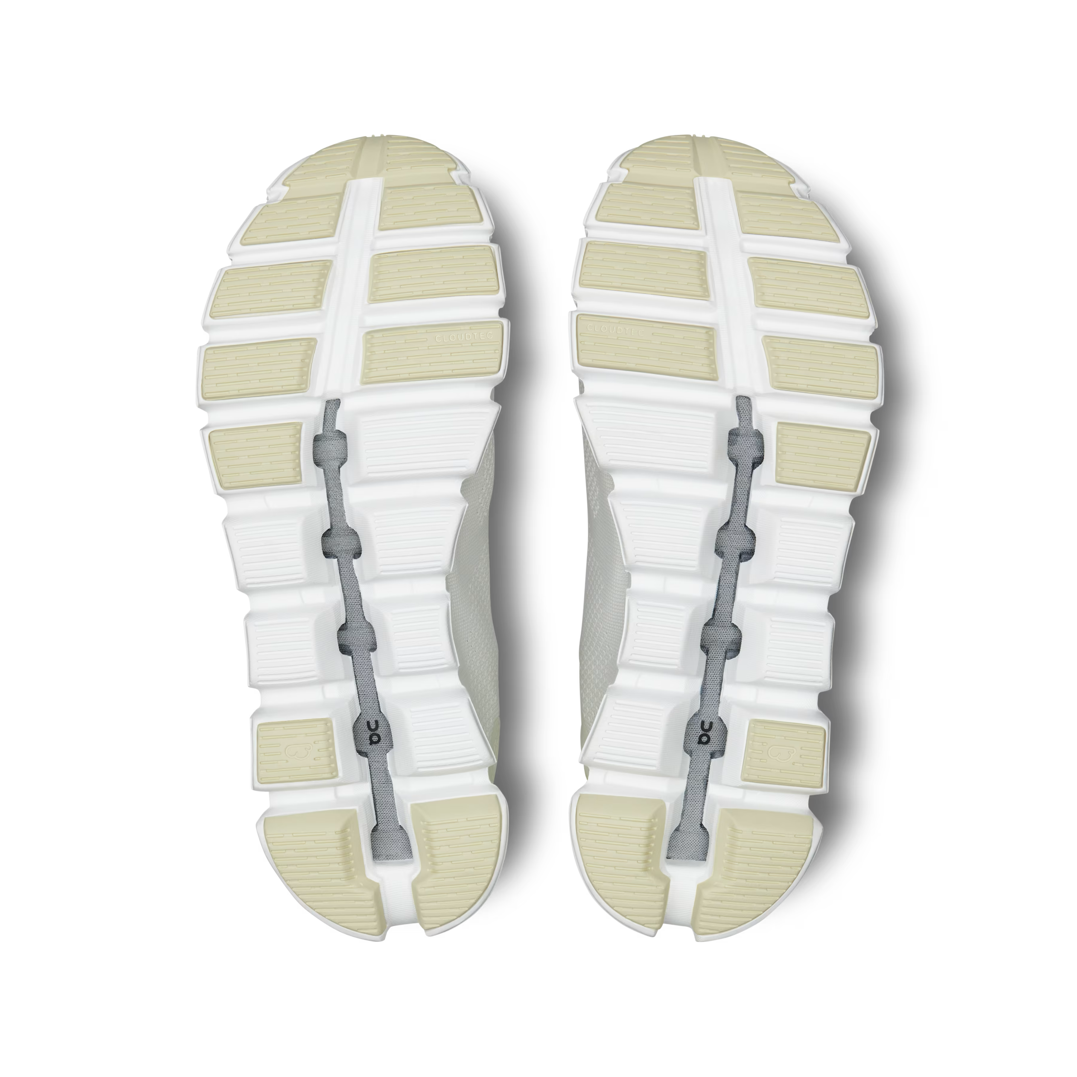 On Running Cloud 5 Coast Feminino Ivory l Acacia