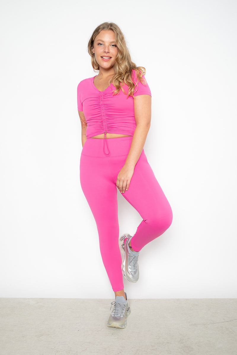 Legging Simpatia Lift Butt EMANA® - Pink 