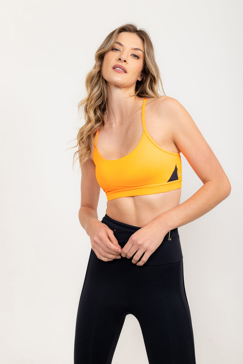 EMANA® Wellness Top with Adjustable Strap - Orange Citrus