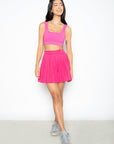 Top Brincadeira malha infra EMANA® - Rosa