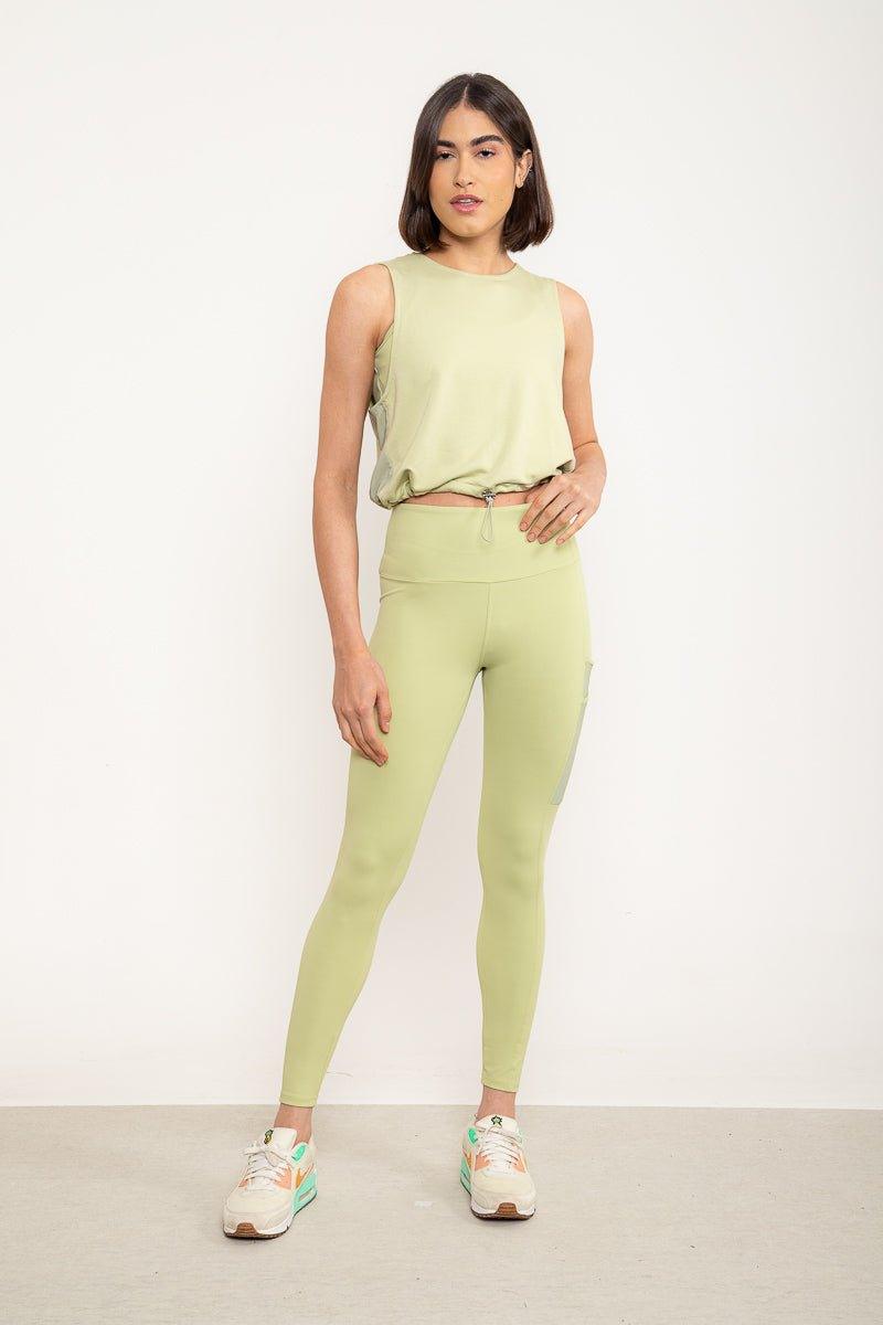 Legging Rowa Ibiza Oliva - ROWA STORE - Calças