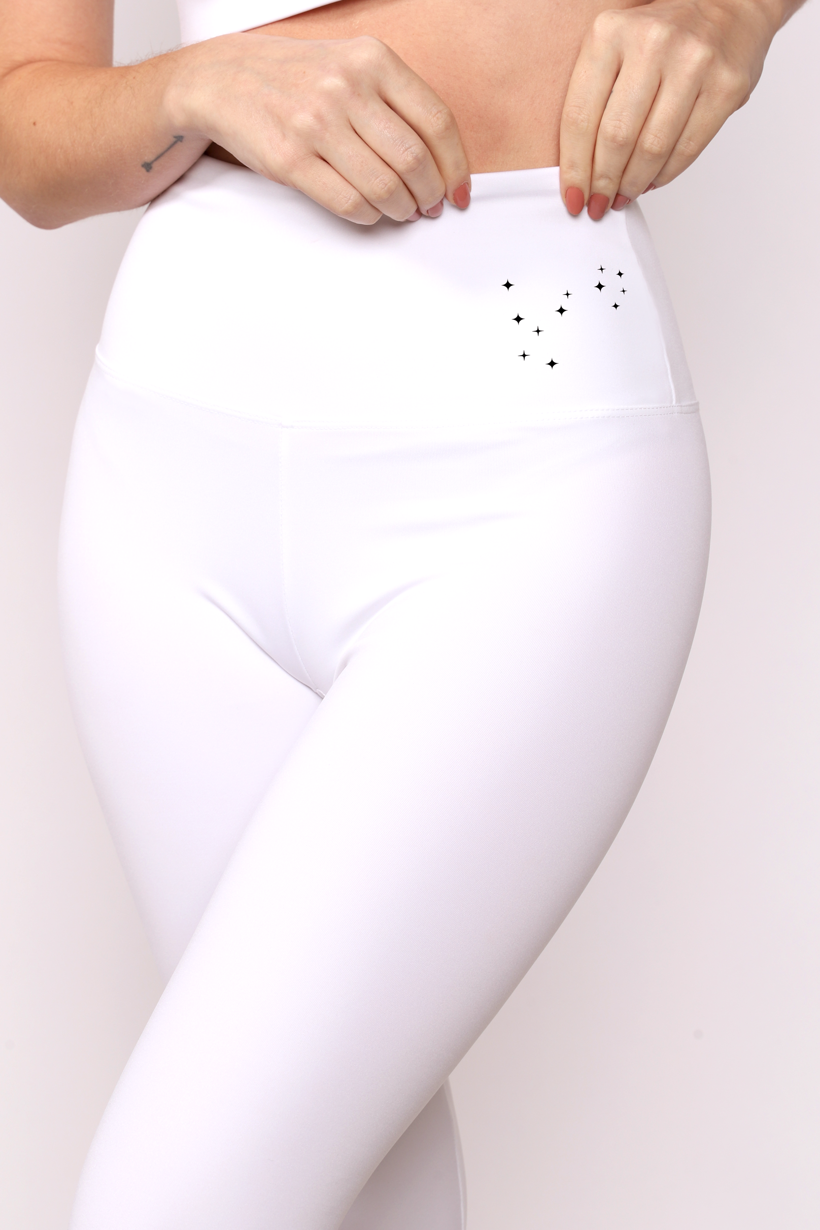 Calça Legging Signos Pisces - Branco