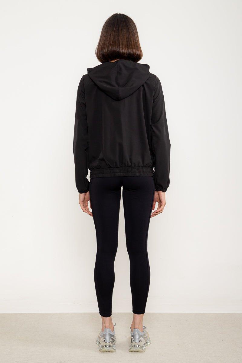 Windbreaker Rowa Moorea Preto - ROWA STORE - Jaquetas e Casacos
