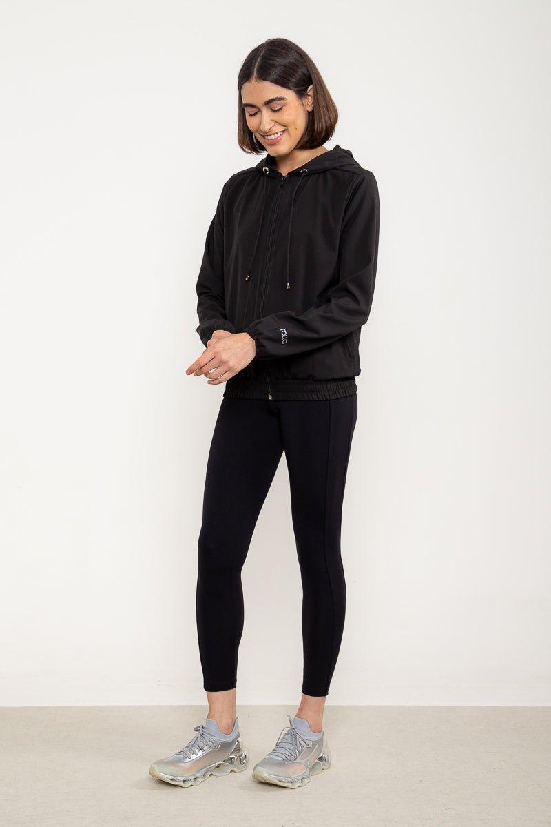 Windbreaker Rowa Moorea Preto - ROWA STORE - Jaquetas e Casacos